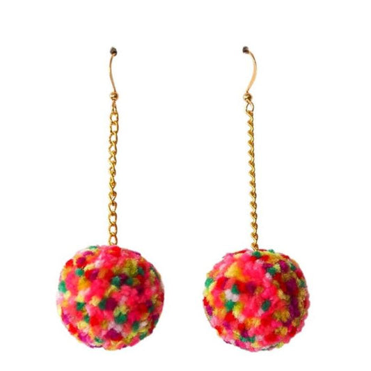 Confetti 2.0 Pom Pom Earrings