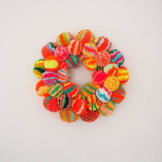 Pom Pom Wreath