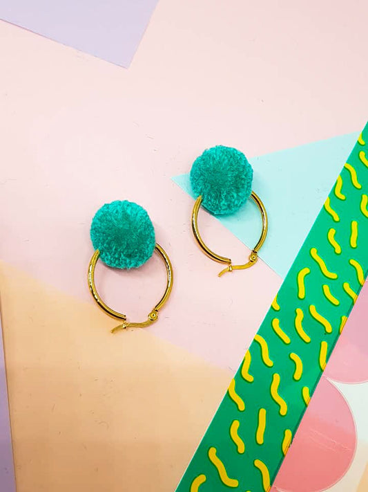Turquoise Statement Earrings