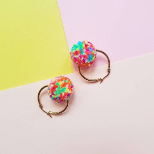 Unique Confetti Earrings