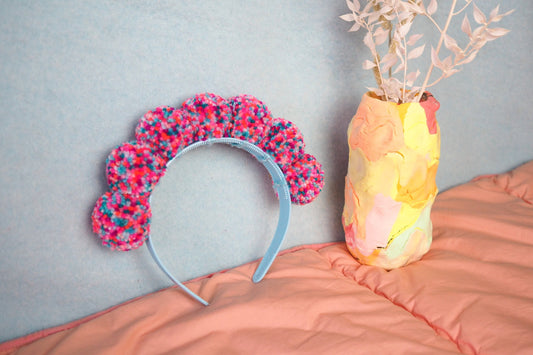 Pom Pom Confetti Headband