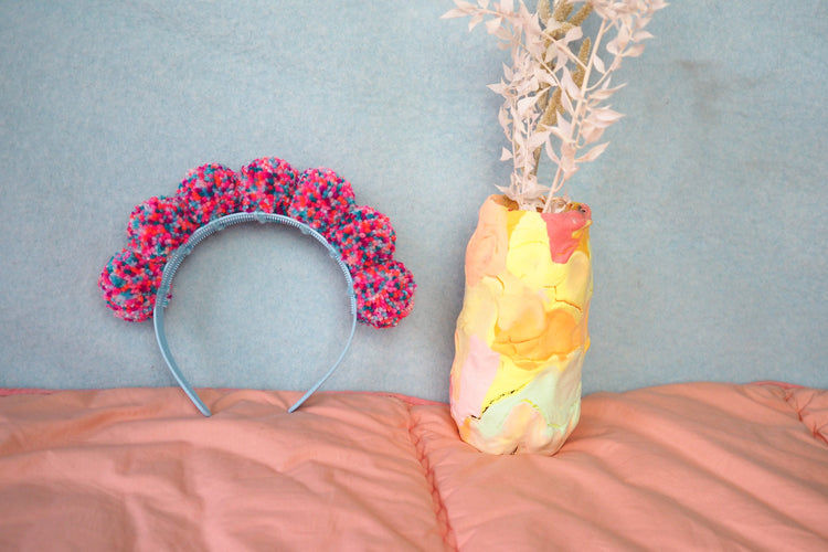 Pom Pom Confetti Headband