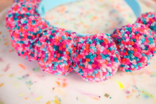 Pom Pom Confetti Headband